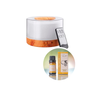 Difusor Ultrassônico+ Óleo essencial de Laranja Doce